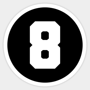 Number Eight - 8 Sticker